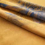 パイン材と銅の多層板を使用した和風テレビ台シルクデザイン fjnw-4544