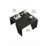 モダンデザイン多層板センターテーブル|スタイリッシュなリビングを演出 fjnw-4553