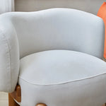 北欧風デザインのアッシュ材チェアー|快適な座り心地とスタイリッシュなインテリアに最適 fjnw-4554