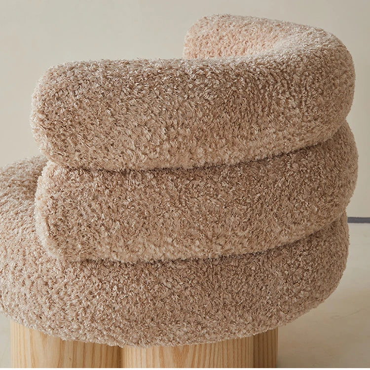 シープボア パインチェア|モダンなデザインと快適さで魅了する一品 fjnw-4555