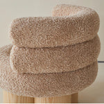 シープボア パインチェア|モダンなデザインと快適さで魅了する一品 fjnw-4555