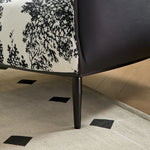 高級感あふれるPUレザー&綿麻チェア|おしゃれなデザイナーズ家具 fjnw-4559