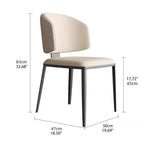 高級感あふれるPUレザーチェア|快適とスタイルを両立 fjx-2634