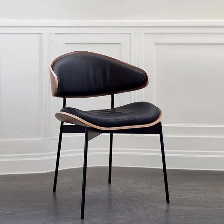 モダンデザインPUレザーチェア|スタイリッシュな多層板構造シート fjx-2645