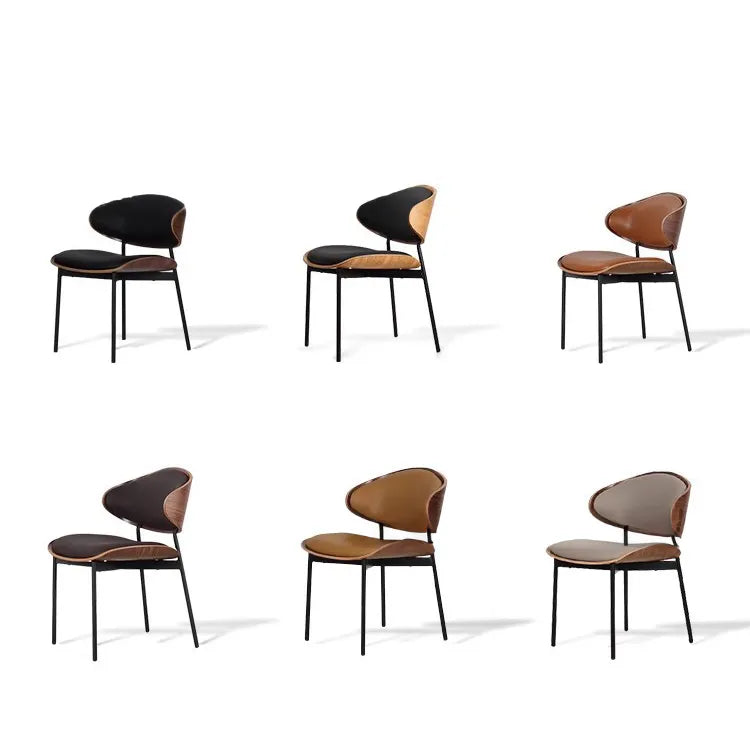 モダンデザインPUレザーチェア|スタイリッシュな多層板構造シート fjx-2645