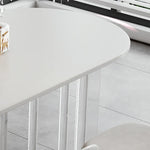 スタイリッシュなセラミックアクリル多層板テーブル|モダンなインテリアにぴったり fjx-2648