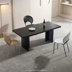 セラミック×アクリルモダンテーブル|洗練された多層板デザイン fjx-2654