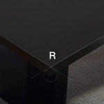 セラミック×アクリルモダンテーブル|洗練された多層板デザイン fjx-2654