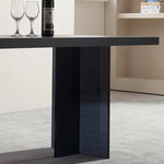 セラミック×アクリルモダンテーブル|洗練された多層板デザイン fjx-2654