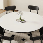 アッシュ材とセラミックのモダンデザインテーブル【高級感あふれるインテリア】 fjx-2658