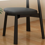 オークとPUレザーの洗練チェアセット|モダンなダイニングスタイルを演出 fjx-2659