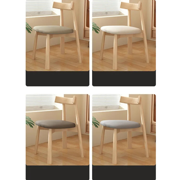 オークとPUレザーの洗練チェアセット|モダンなダイニングスタイルを演出 fjx-2659