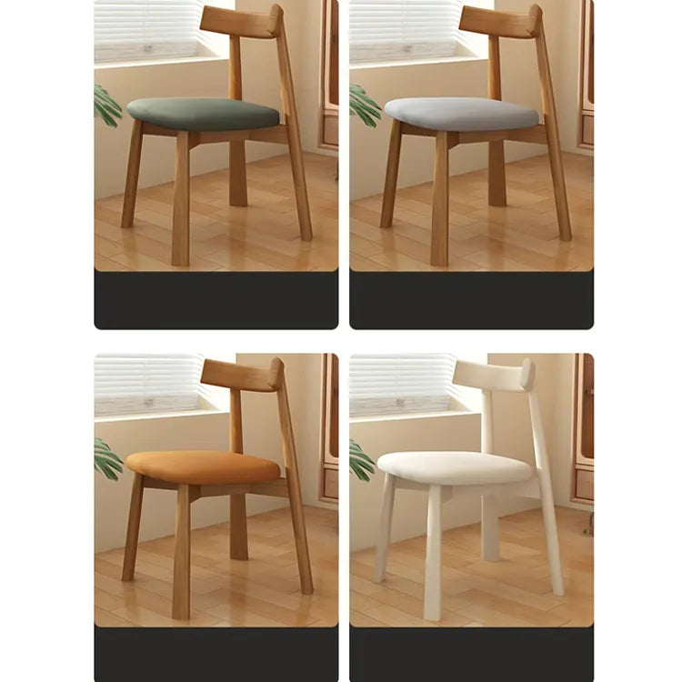 オークとPUレザーの洗練チェアセット|モダンなダイニングスタイルを演出 fjx-2659