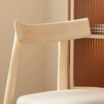 オークとPUレザーの洗練チェアセット|モダンなダイニングスタイルを演出 fjx-2659