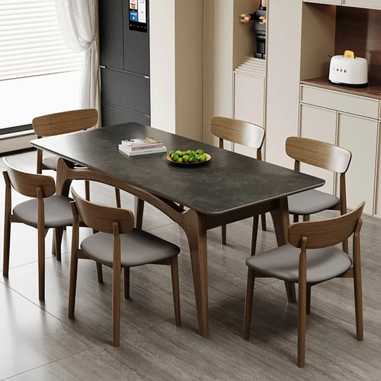 アッシュ材使用!スタイリッシュなセラミックテーブルセット fjx-2662