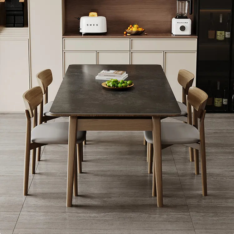 アッシュ材使用!スタイリッシュなセラミックテーブルセット fjx-2662