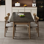 アッシュ材使用!スタイリッシュなセラミックテーブルセット fjx-2662