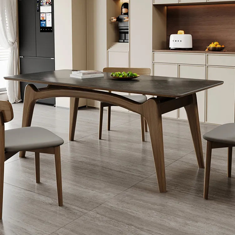 アッシュ材使用!スタイリッシュなセラミックテーブルセット fjx-2662