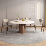 スタイリッシュなオークPUレザーチェア|モダンデザインの快適な座り心地 fjx-2666