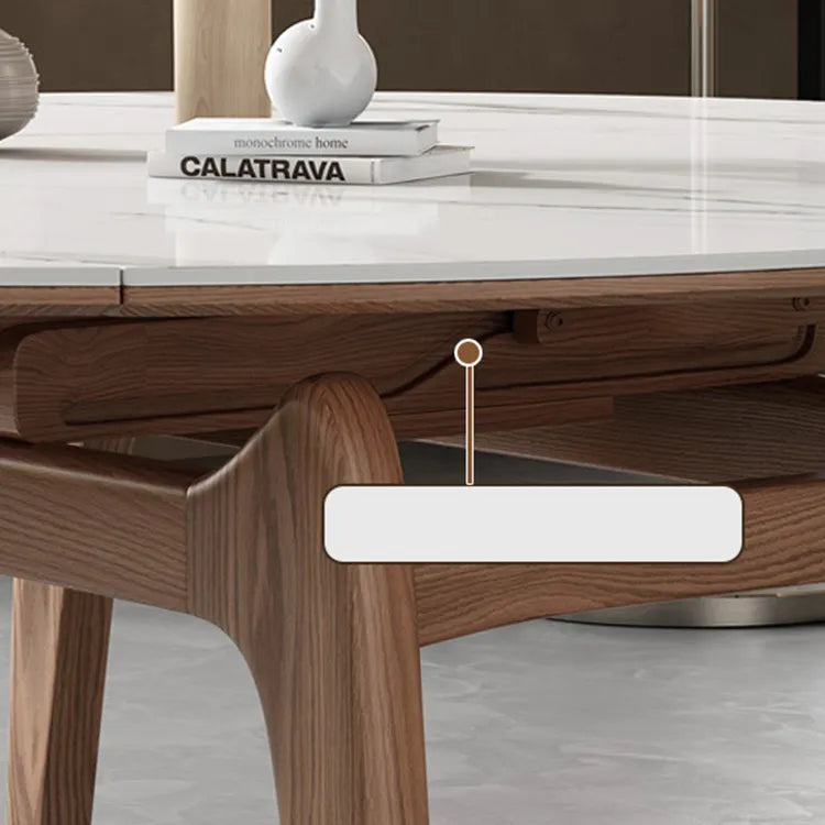 アッシュ材とオークの魅力を引き出す多層板セラミックテーブル│洗練されたデザインと高級感あふれるダイニングの主役 fjx-2667