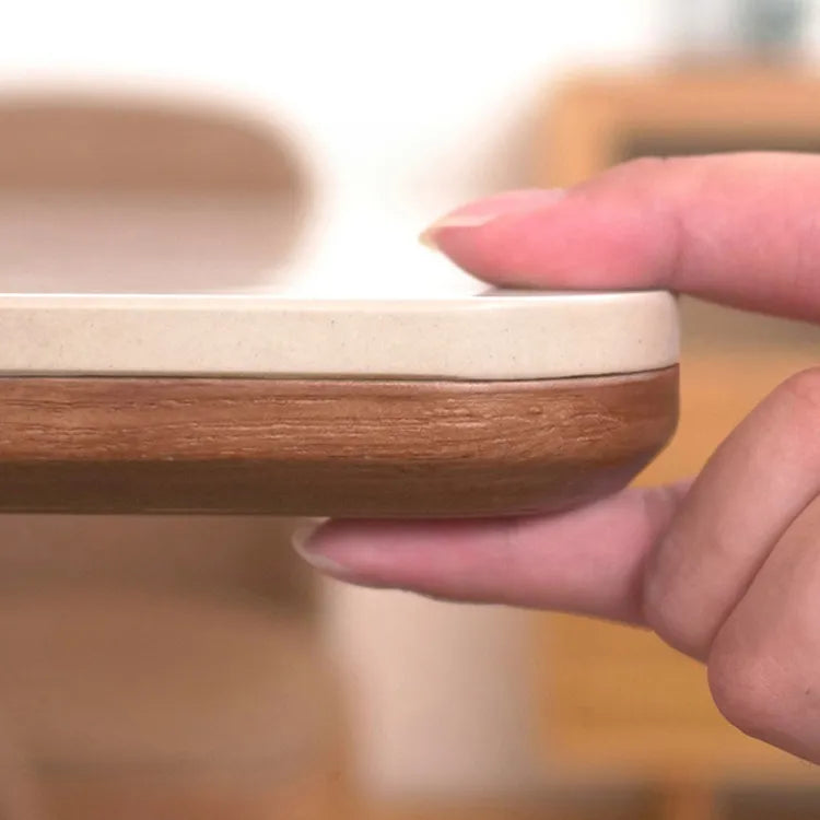 アッシュ材とオークの魅力を引き出す多層板セラミックテーブル│洗練されたデザインと高級感あふれるダイニングの主役 fjx-2667