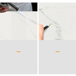 アッシュ材とセラミックのエレガントなラウンドテーブル - モダンなインテリアの中心に! fjx-2671