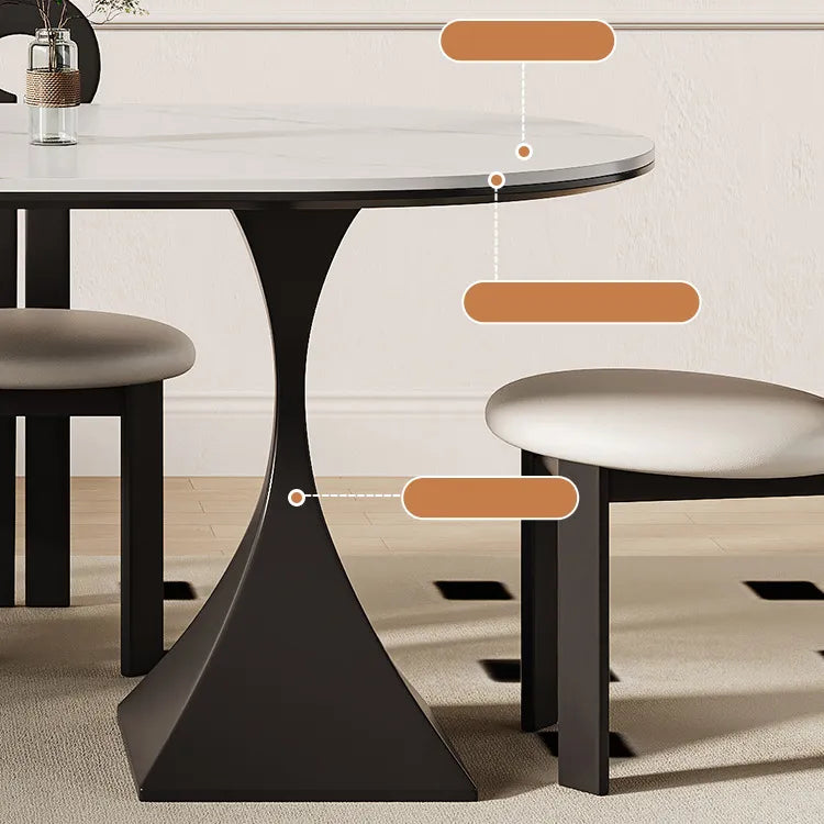 高級セラミック多層板テーブル|モダンなデザインでおしゃれな空間を演出 fjx-2673