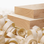 シンプルモダンなオーク&PUレザーチェア - インテリアに洗練されたアクセントをプラス fjx-2676