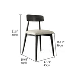 シンプルモダンなオーク&PUレザーチェア - インテリアに洗練されたアクセントをプラス fjx-2676