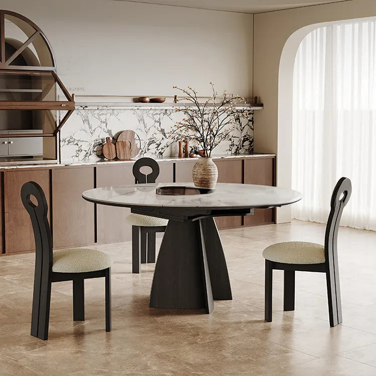 アッシュ材とセラミックのラグジュアリーテーブル|素敵なダイニング空間を演出 fjx-2680