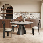 アッシュ材とセラミックのラグジュアリーテーブル|素敵なダイニング空間を演出 fjx-2680