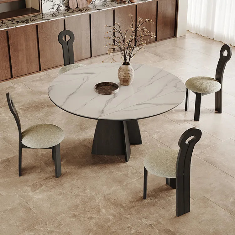 アッシュ材とセラミックのラグジュアリーテーブル|素敵なダイニング空間を演出 fjx-2680