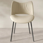 3色展開!おしゃれな合成皮革モダンチェアセット fjx-2687