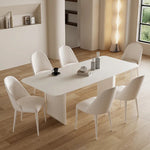 スタイリッシュなセラミック&ステンレス製モダンテーブル - デザイン性と耐久性を両立! fjx-2695