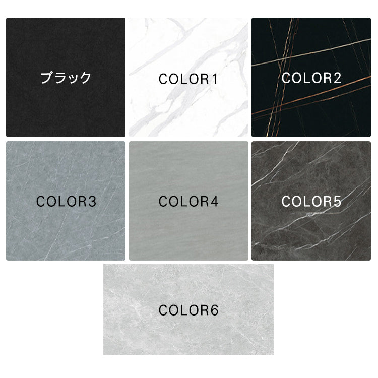 スタイリッシュなセラミックテーブル|多層板&アルミニウムデザインテーブルセット fjx-2700