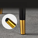 高級感溢れるPUレザーオークチェア - ステンレス脚でエレガントなデザインを演出 fjx-2701