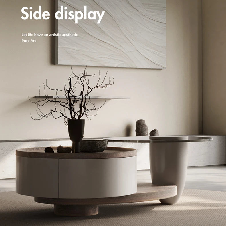 モダンデザインのテレビ台|多層板と強化ガラスが織りなす洗練された空間演出 fkb-4366