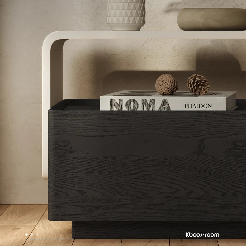 モダンデザイン多層板ナイトテーブル|エレガントな収納ソリューション fkb-4367