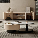 モダンパイン多層板テレビ台|スタイリッシュリビングにぴったりの北欧風デザイン fkb-4369