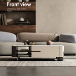 モダンで高級感あふれる多層板?大理石テレビ台 - スタイリッシュなリビングに最適 fkb-4376