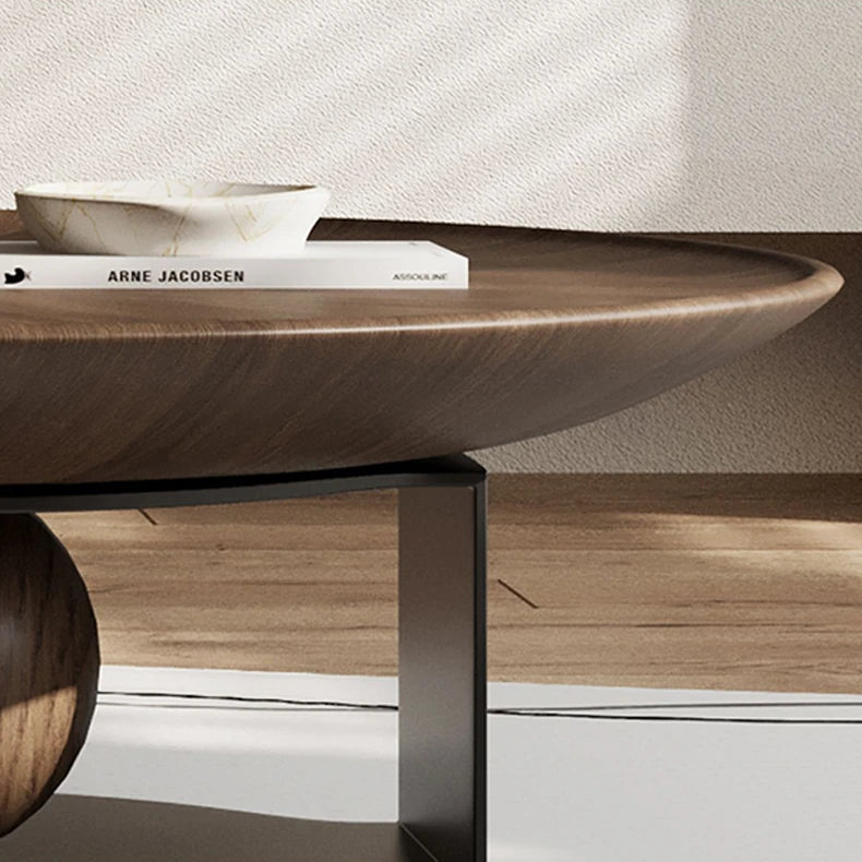 モダンデザインのセンターテーブル - 多層板&強化ガラス使用 fkb-4381