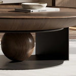 モダンデザインのセンターテーブル - 多層板&強化ガラス使用 fkb-4381