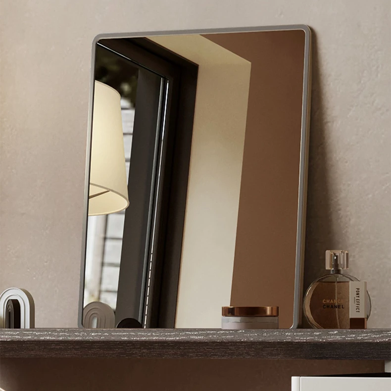 パインガラスのモダン化粧台|エレガントなインテリアを演出 fkb-4383