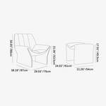 ラグジュアリーな座り心地!パインパイル使用の高級チェア登場 fkb-4385