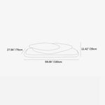 モダンデザインの多層板センターテーブル|スタイリッシュな空間演出 fkb-4386