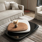 モダンデザインの多層板センターテーブル|スタイリッシュな空間演出 fkb-4386