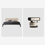 高級無垢材とガラスのシンプルモダン化粧台 | エレガントなデザインで空間を彩る fkb-4391