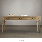 オーク多層板テーブル|洗練されたデザインの書斎デスク|収納付きナチュラルスタイル fljgj-2109