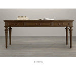 オーク多層板テーブル|洗練されたデザインの書斎デスク|収納付きナチュラルスタイル fljgj-2109