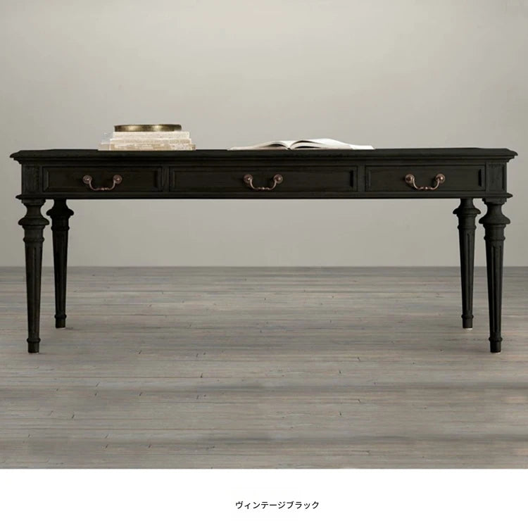 オーク多層板テーブル|洗練されたデザインの書斎デスク|収納付きナチュラルスタイル fljgj-2109